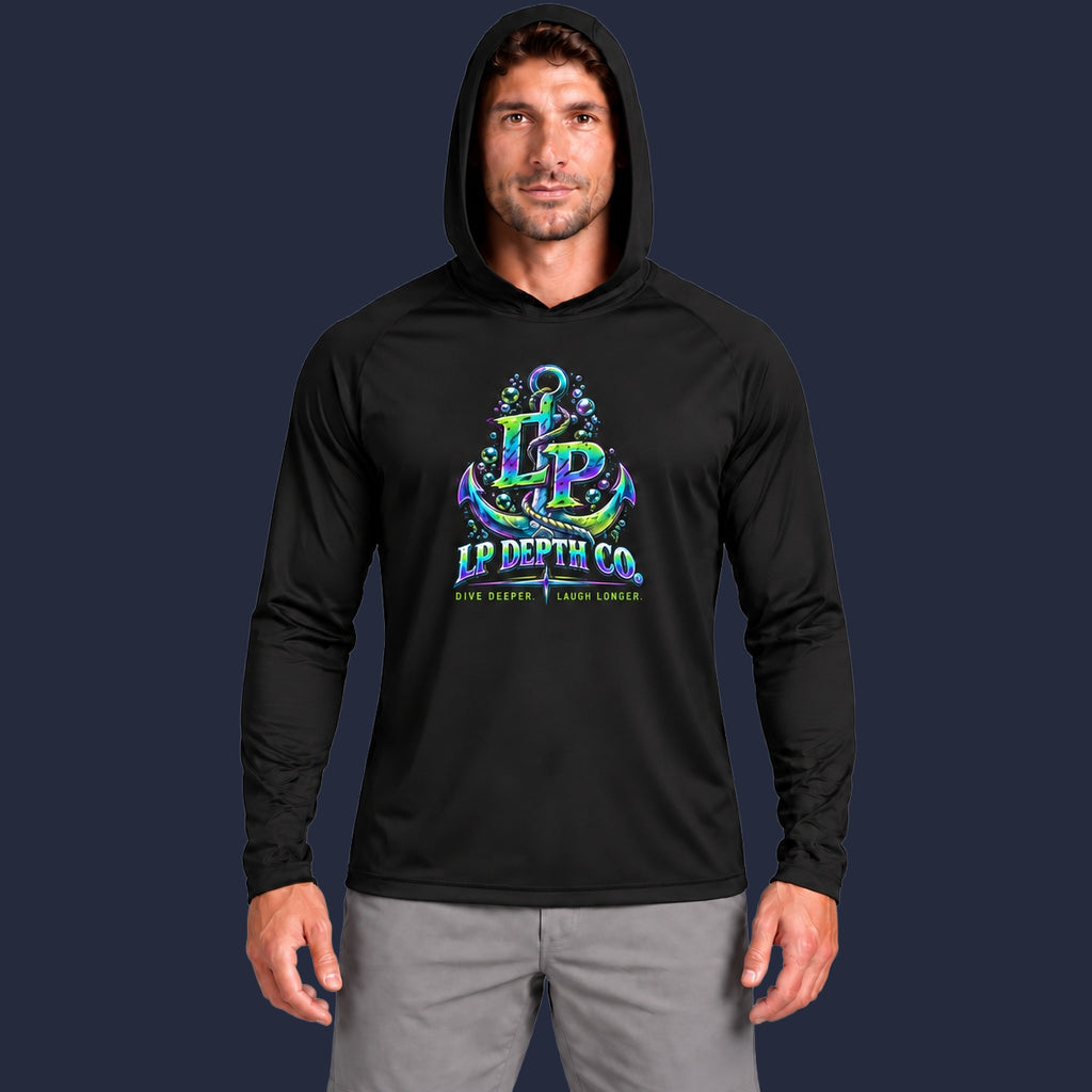 DTF — Down To Frog — Lightweight Sun Hoodie