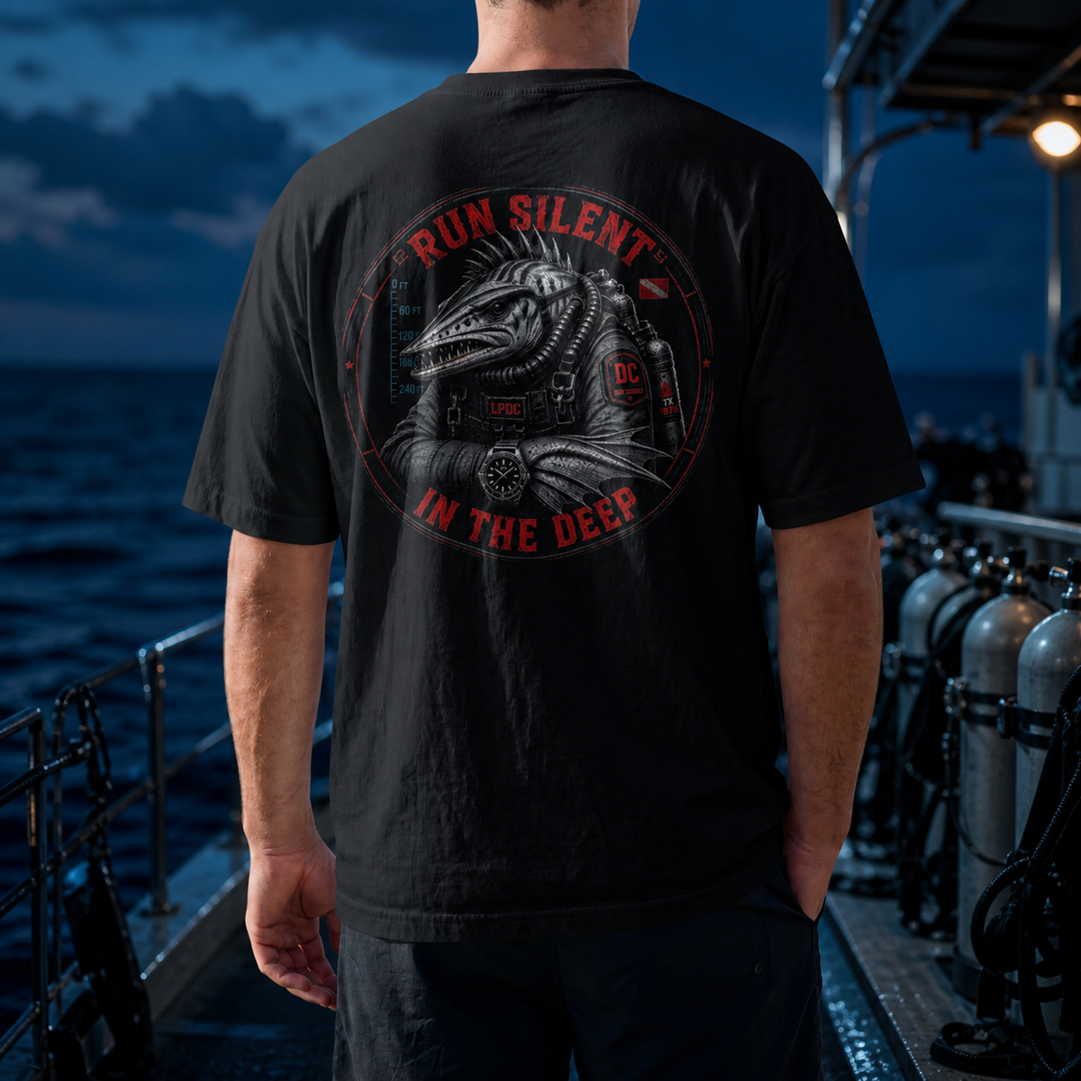 Run Silent — Short-Sleeve Tee