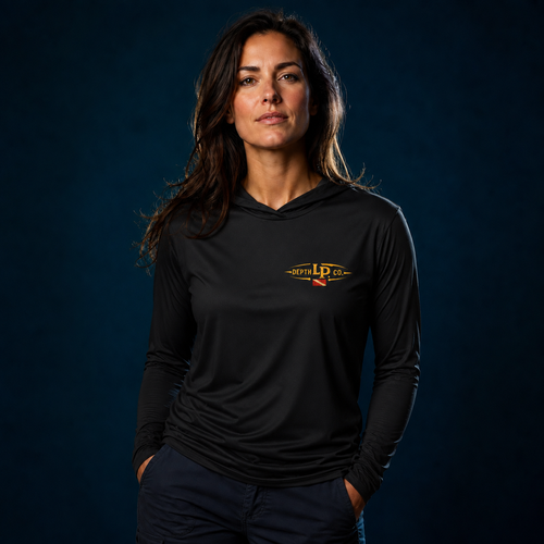 Dive Deep / Surface a Legend — Lightweight Sun Hoodie