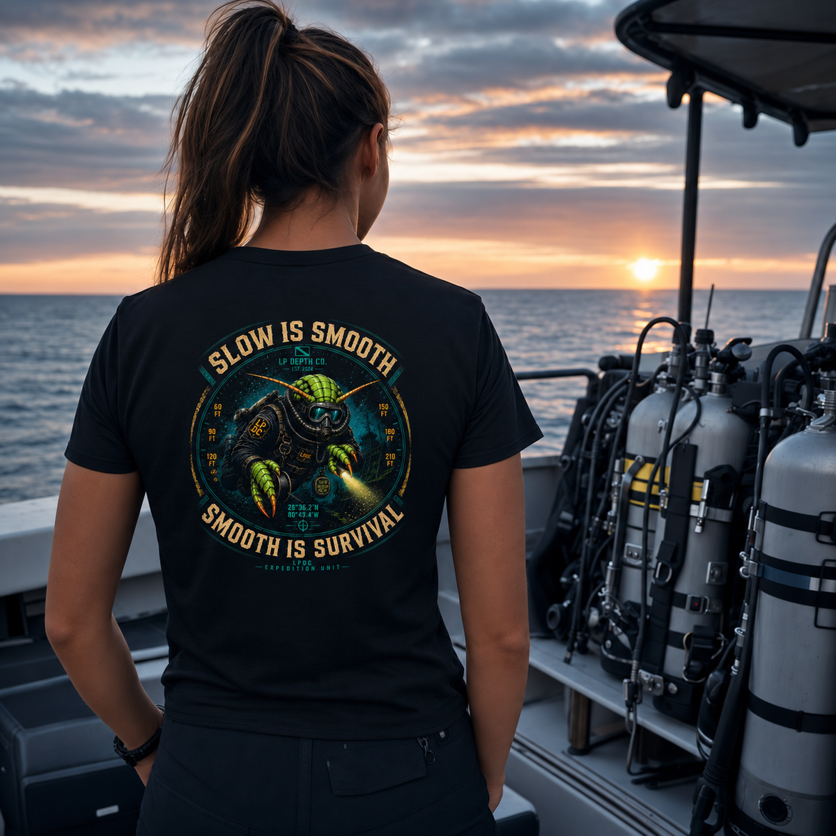 Slow Is Smooth — Short-Sleeve Tee